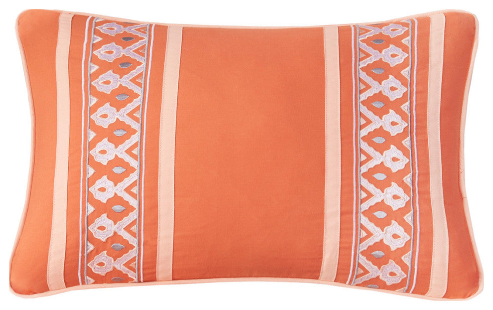 Madison Park Microfiber Printed 7-Piece Comforter Set, Twin