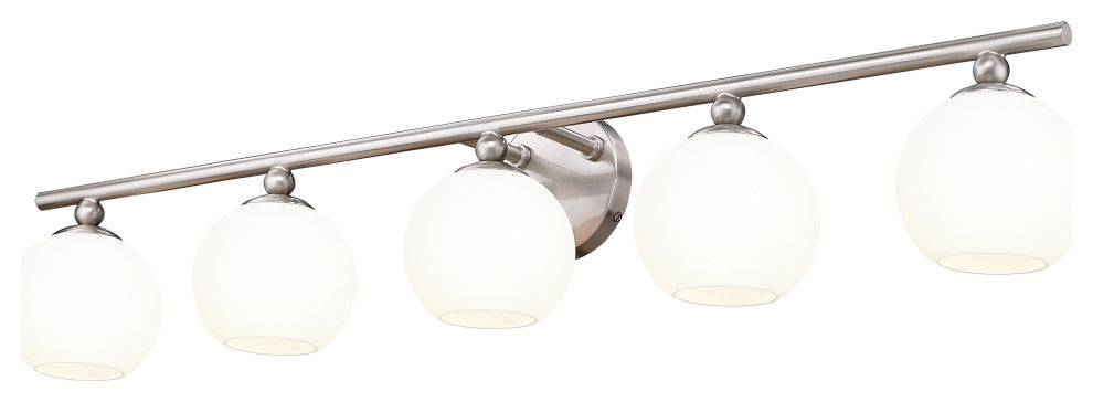 Z-LITE 5-Light Vanity, Brushed Nickel