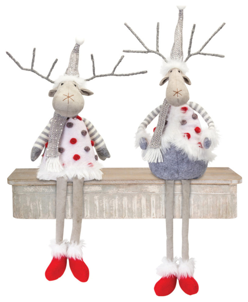 Deer, 2-Piece Set, 25"H Polyester