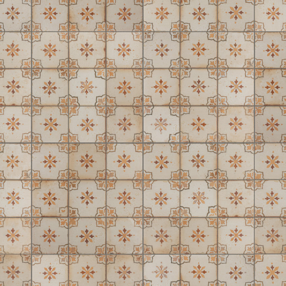 Mirambel Marron Ceramic Floor and Wall Tile