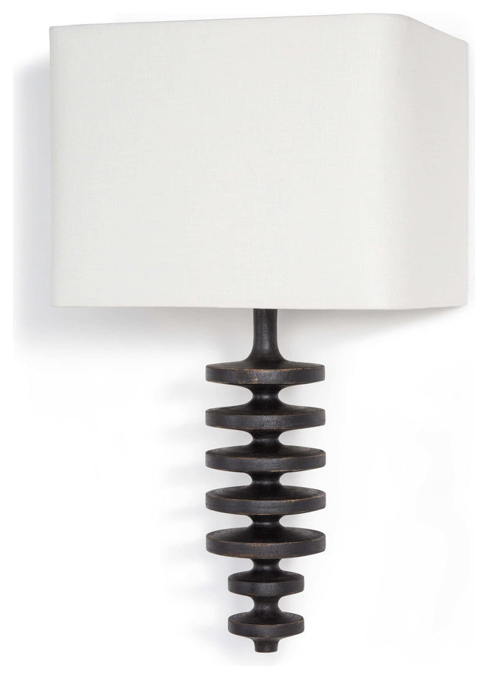 Fishbone Sconce (Ebony)