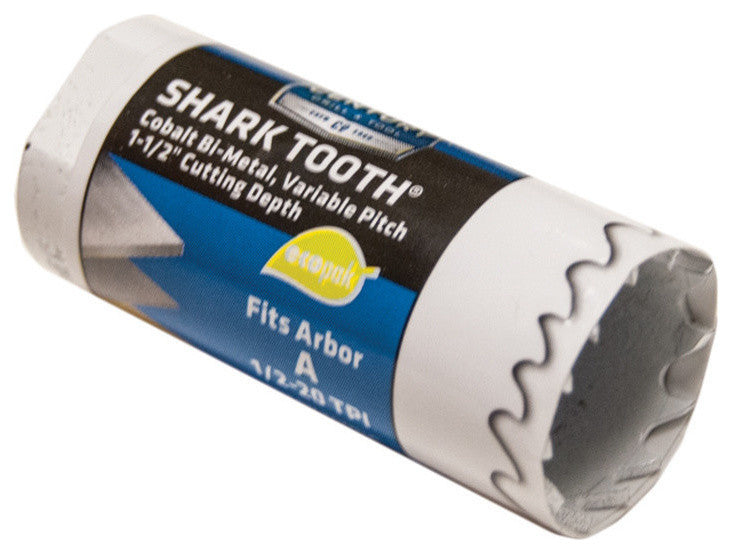 Shark Tooth Hole Saw Eco Pak, 7/8"