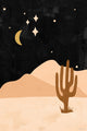 "Desert Nights" Painting Print on Wrapped Canvas, 12x18