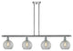 Innovations Lighting 516-4I-PC-G125-8-LED Athens 4 Light 48" Island Light