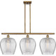 Innovations 516-3I-BB-G462-12 3 Light Island Light, Brushed Brass