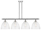 Innovations 516-4I-PC-GBD-124-LED 4 Light Island Light, Polished Chrome