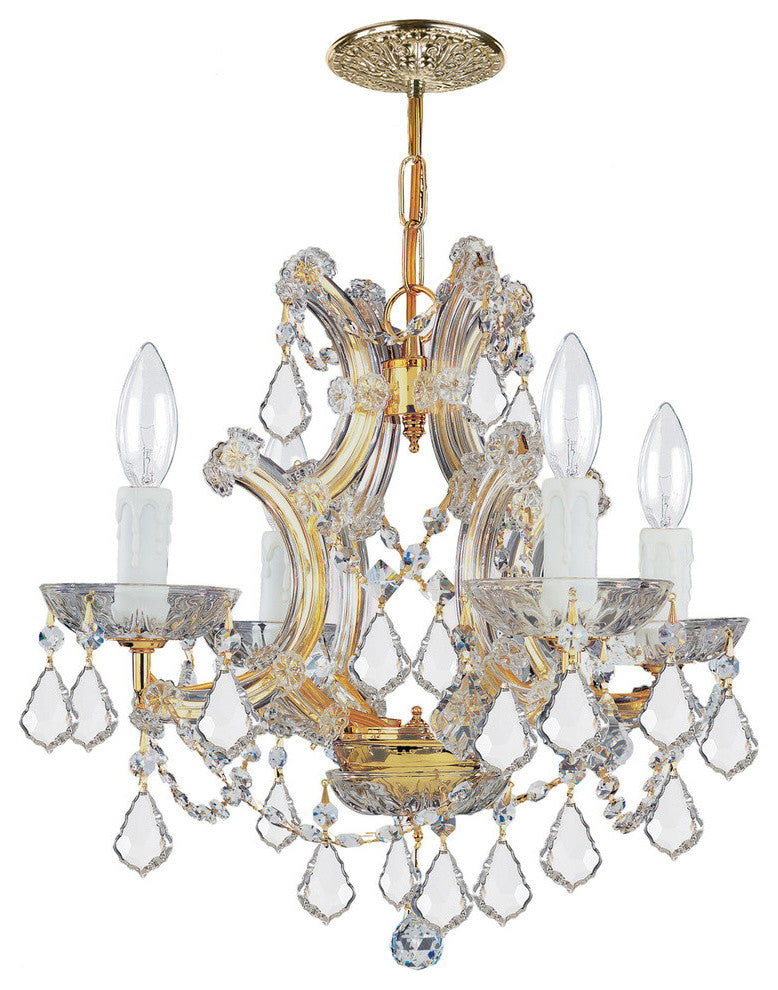 Crystorama Maria Theresa 4-Light Mini Chandelier