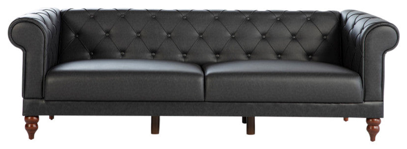 Muse 3 Seat Sleeper, Muse Gray Pu