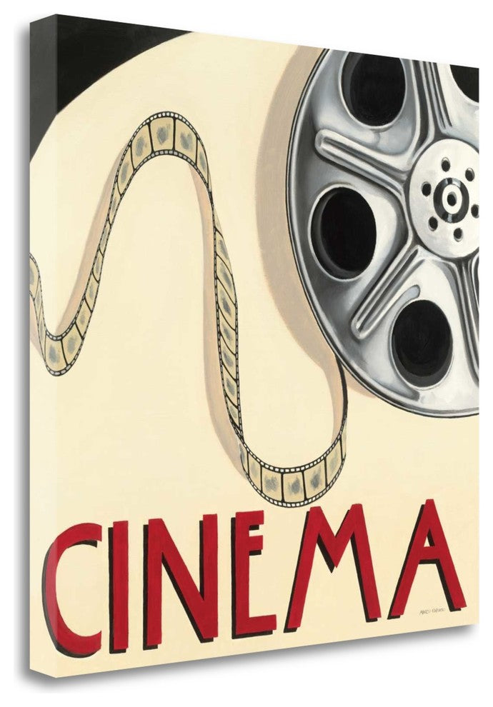 "Cinema" By Marco Fabiano, Giclee Print on Gallery Wrap Canvas, Ready to Hang