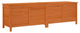 vidaXL Patio Storage Box Outdoor Cushion Storage with Lid Brown Solid Wood Fir