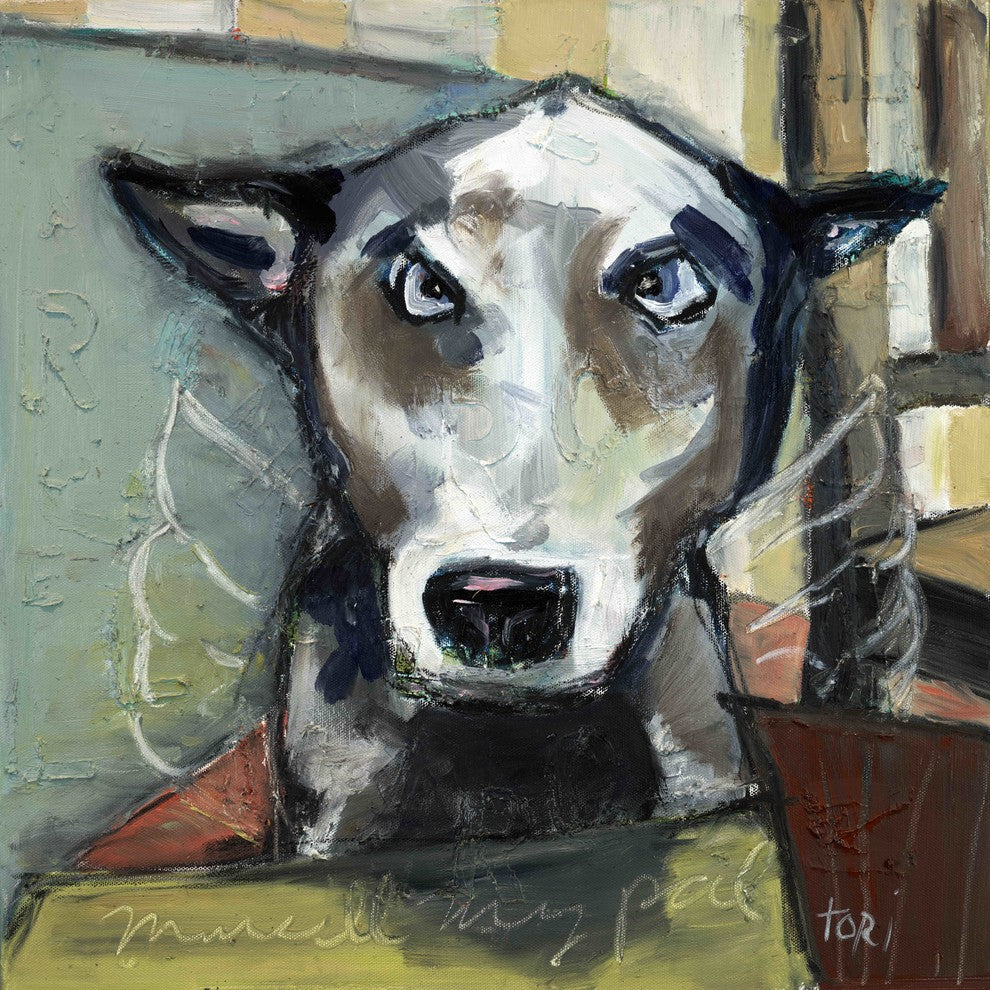 "Marcel" Painting Print on Canvas by Tori Campisi