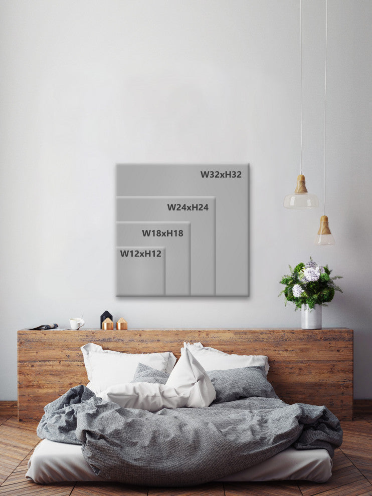 "Start With Coffee" Framed Painting Print, 24x24