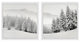 Hello Winter Diptych, 2-Piece Set, 18x18 Panels