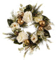Peony and Pomegrante Wreath 24"
