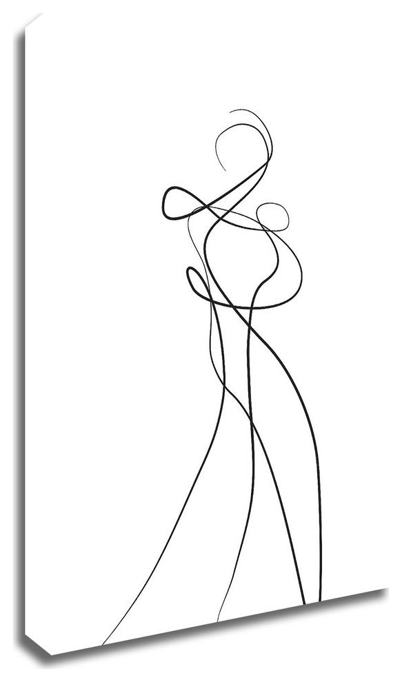 Shape of You 2 by Design Fabrikken, Print on Canvas, 20"x28"