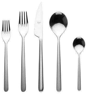 Linea Flatware Set 5 Pcs. Frozen