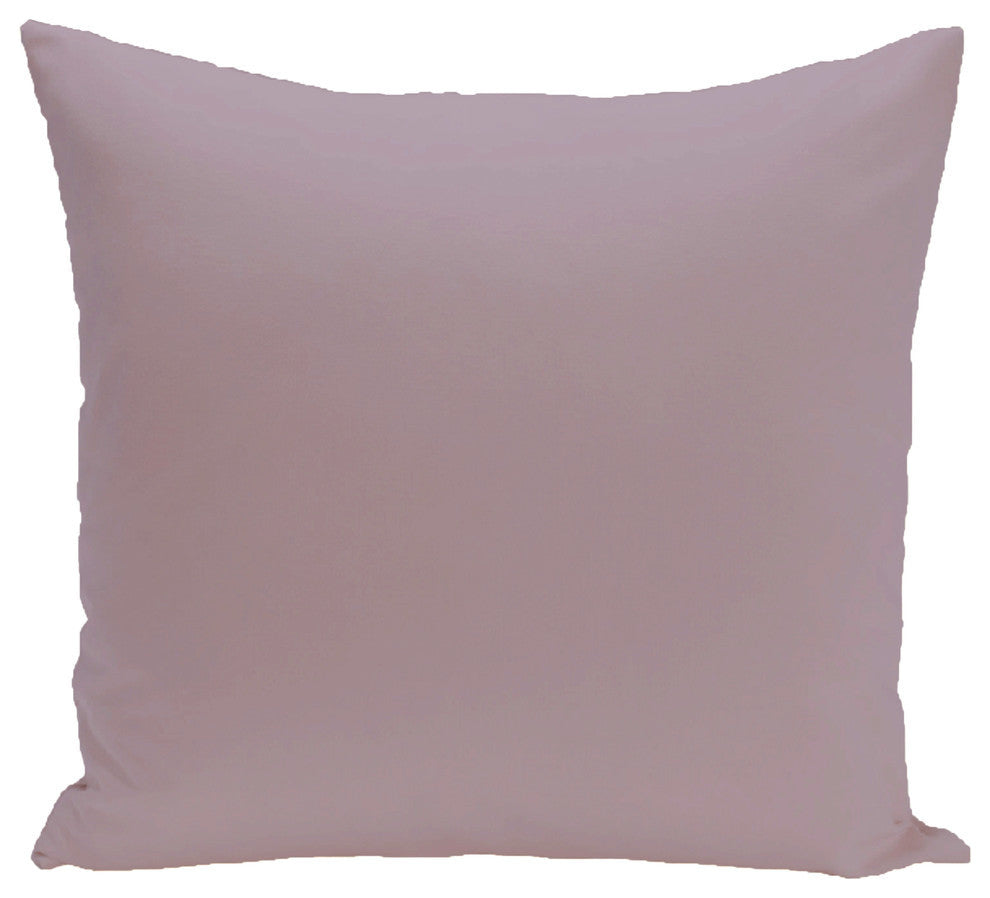 Solid Pillow, Lavander Smog, 20"x20"