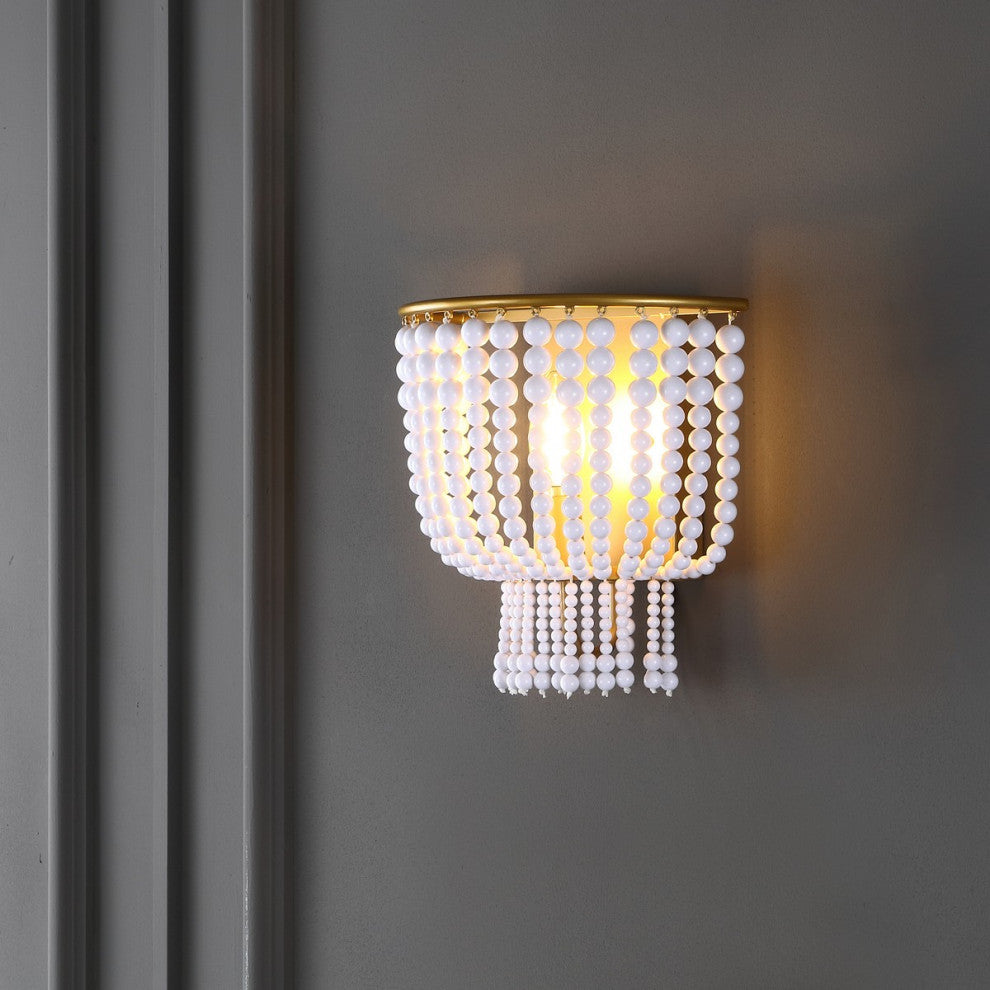 Safavieh Celyn Wall Sconce Brass/White