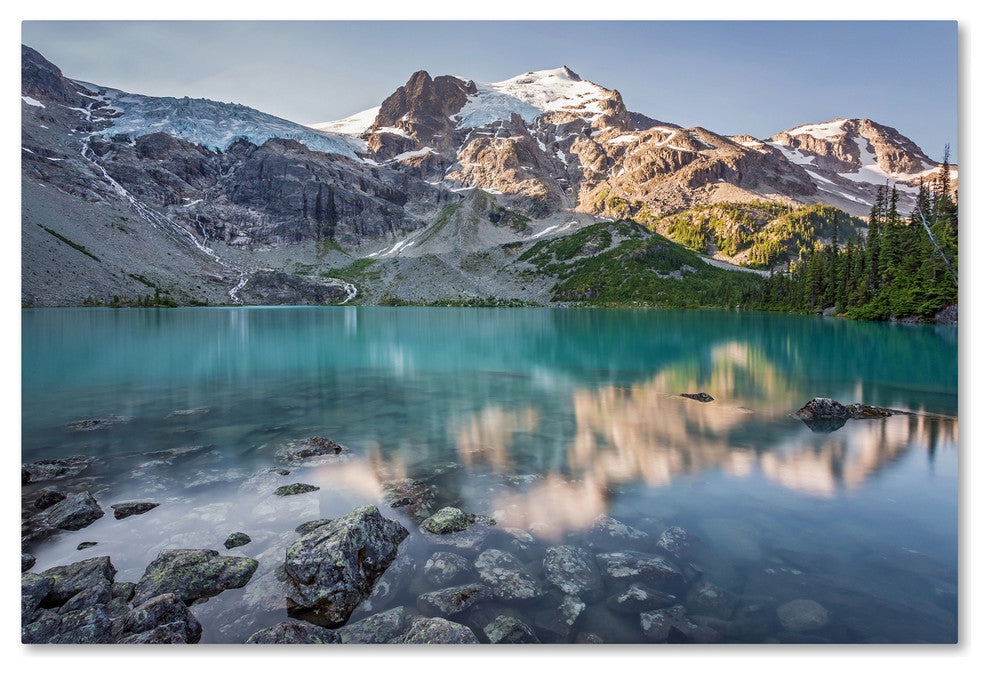Pierre Leclerc 'Joffre Lake Reflection' Canvas Art, 32x22