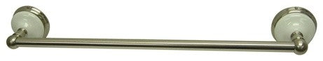 Kingston Brass 18" Towel Bar, Brushed Nickel
