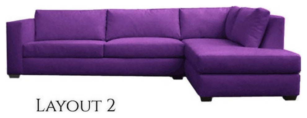 Bentley Chaise Sectional, Track Arm Sectional Sofa, Taper Arm Sofa Chaise
