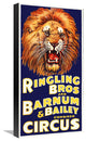 "Ringling Bros" Stretched Canvas Giclee by Hollywood Photo Archive, 11x22"