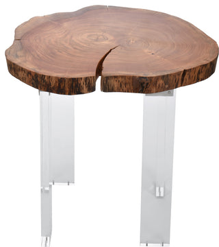 Woodland Acacia Wood Top End Table