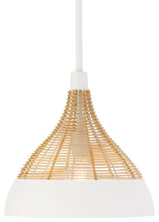 Capital Lighting 353911 Kali 14"W Pendant - Matte White