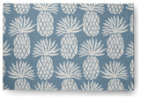 4' x 6' Pineapple Pattern Indoor/Outdoor Rug, Dusty Smoke
