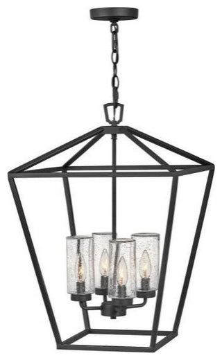 Hinkley Alford Place Outdoor Hanging Light 2567MB - Museum Black