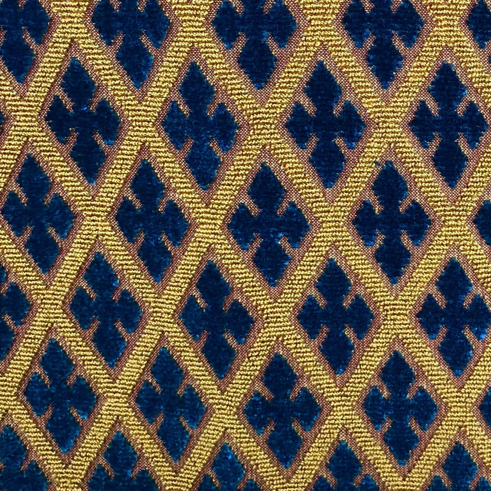 Zurie Bliss Prussian Blue Luxury Throw Pillow, 20"x36" King