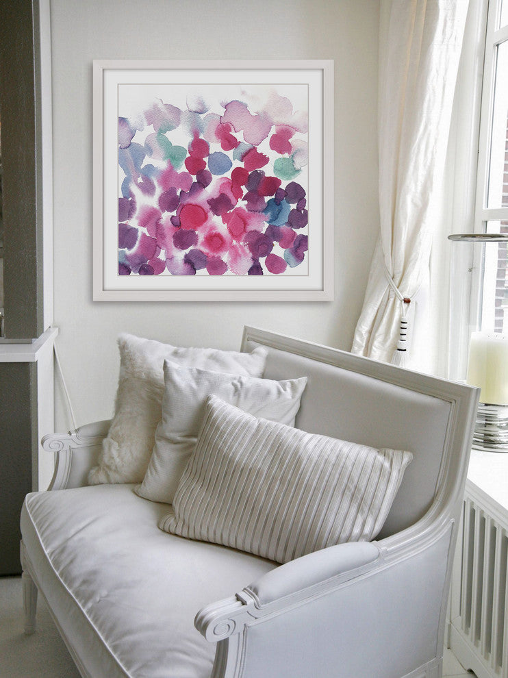 "Memories of Painted Idea" Framed Art Print