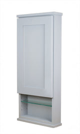 30" Orpheus  On the wall Cabinet with 12" open shelf 7.25" deep