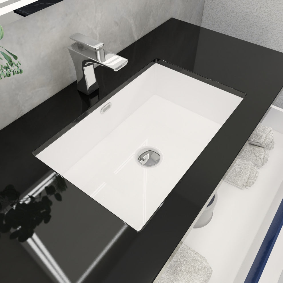 Belli 84" Double Sink Wall Mount Vanity Set, High Gloss Night Blue, Matt Black Top