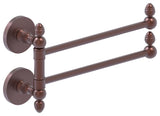 Prestige Skyline 2 Swing Arm Towel Rail, Antique Copper