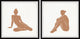 Feeling the Sunshine Diptych, Set of 2, 32x32 Panels