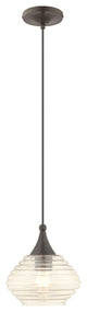 Livex Lighting English Bronze 1-Light Mini Pendant