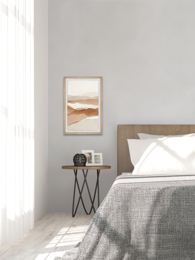 "The Glowing River" Framed Painting Print, 20x30