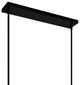 Alyson 4 Light Down Chandelier With Black Finish