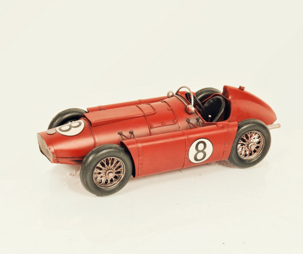 Formular One Racer Ferrari 1954 Lancia Model, Collectible Scale Model Car