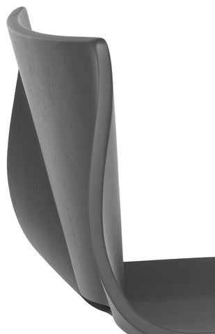V Counter Stool, Gray