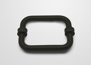 78x24.375-24.75" Frameless Shower Door With Enduroshield Technology, Matte Black