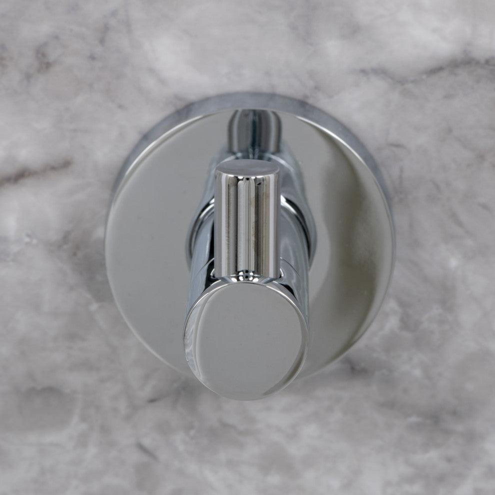 Venezia Series Single Robe Hook, Chrome