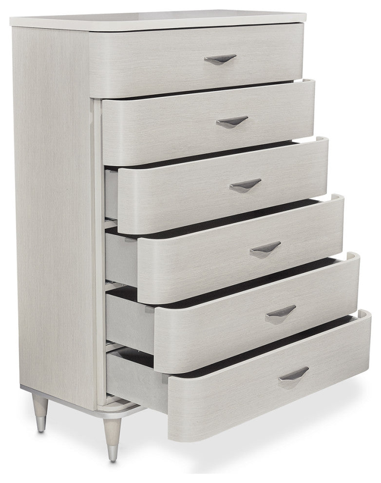 Eclipse 6-Drawer Chest - Moonlight Gray