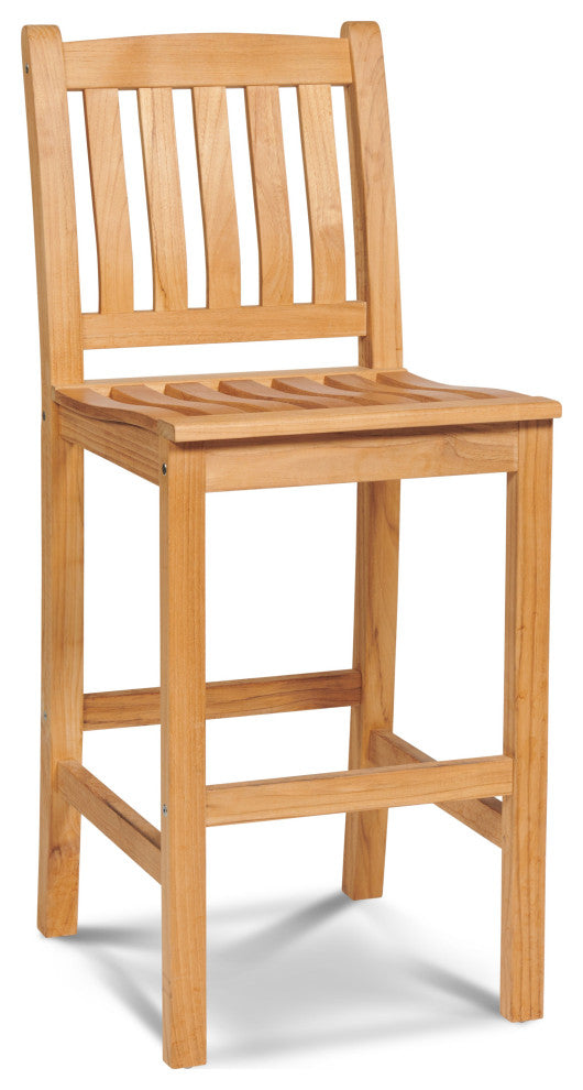 Oasis Teak Outdoor Bar Chair