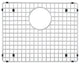 Blanco Precis 13.812-In X 17.687-In Sink Grid In Stainless Steel