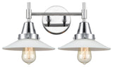 INNOVATIONS LIGHTING 447-2W-PC-G1-LED Caden 2 Light 17 inch Bath Vanity Light