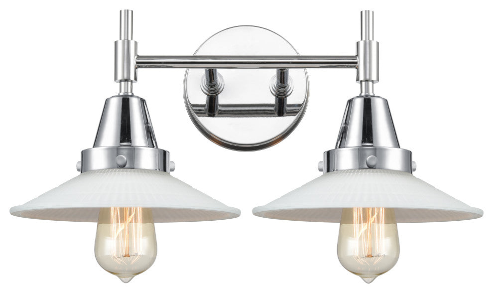 INNOVATIONS LIGHTING 447-2W-PC-G1-LED Caden 2 Light 17 inch Bath Vanity Light