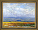 Frederick Childe Hassam Oregon Landscape Framed Premium Canvas Print, 21"x28"