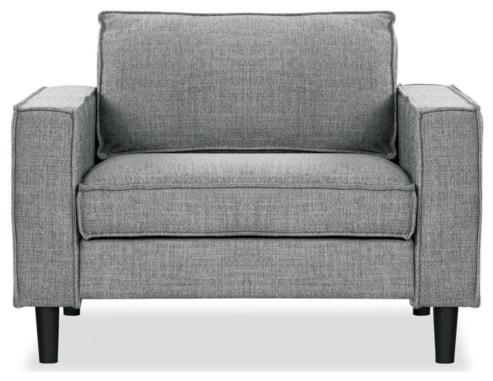 Safavieh Couture Kalyna Accent Chair, Grey
